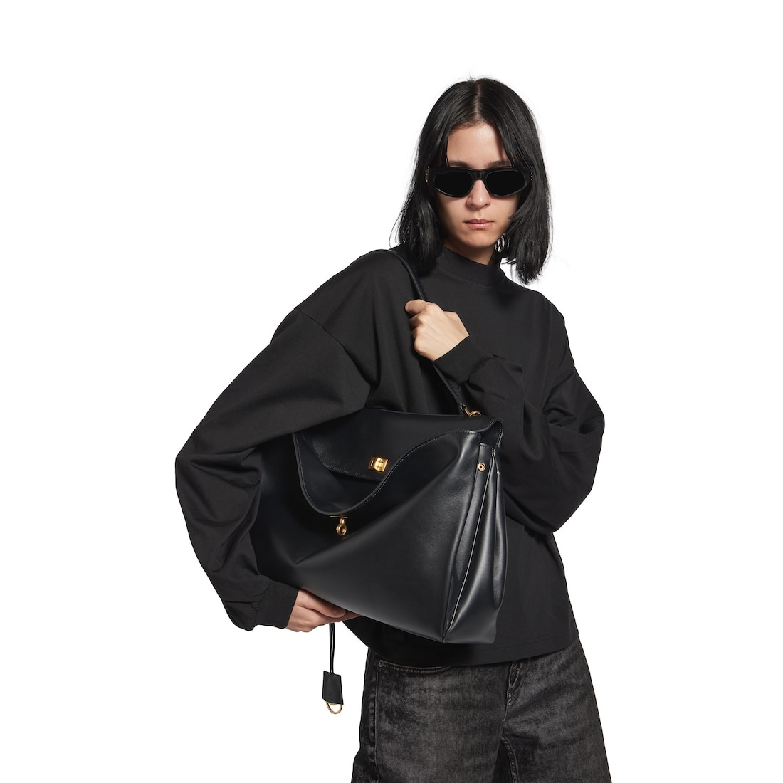 Women's Rodeo Large Handbag  in Black - 9