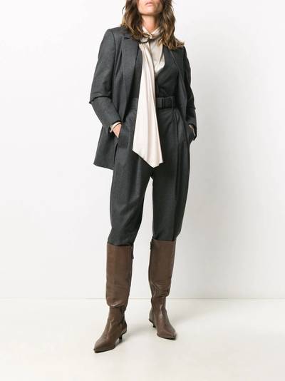 Brunello Cucinelli single-button jacket outlook