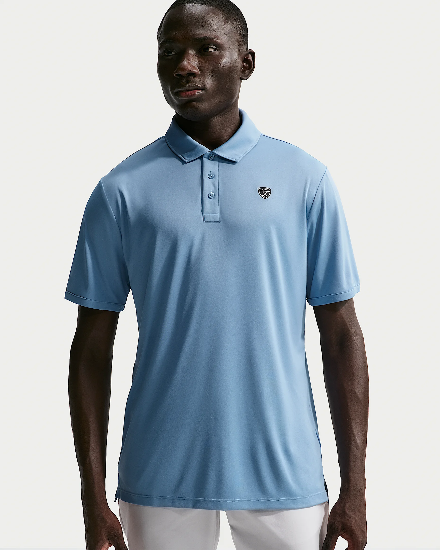 Nike Par Men's Dri-FIT Chest Logo Golf Polo - 1