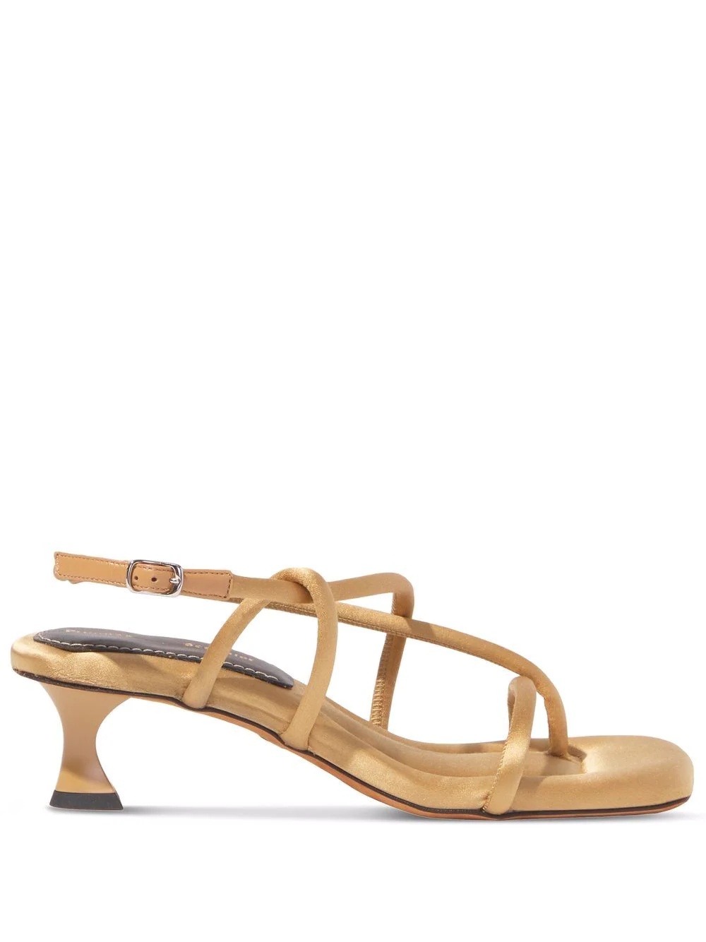 Square Strappy 50mm sandals - 1