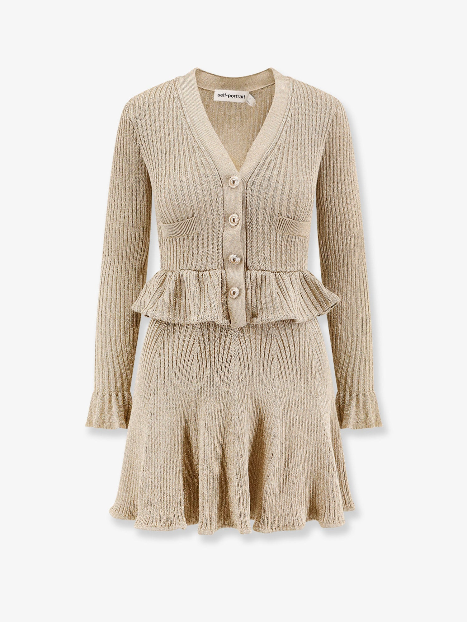 Lurex Short Dress - 1