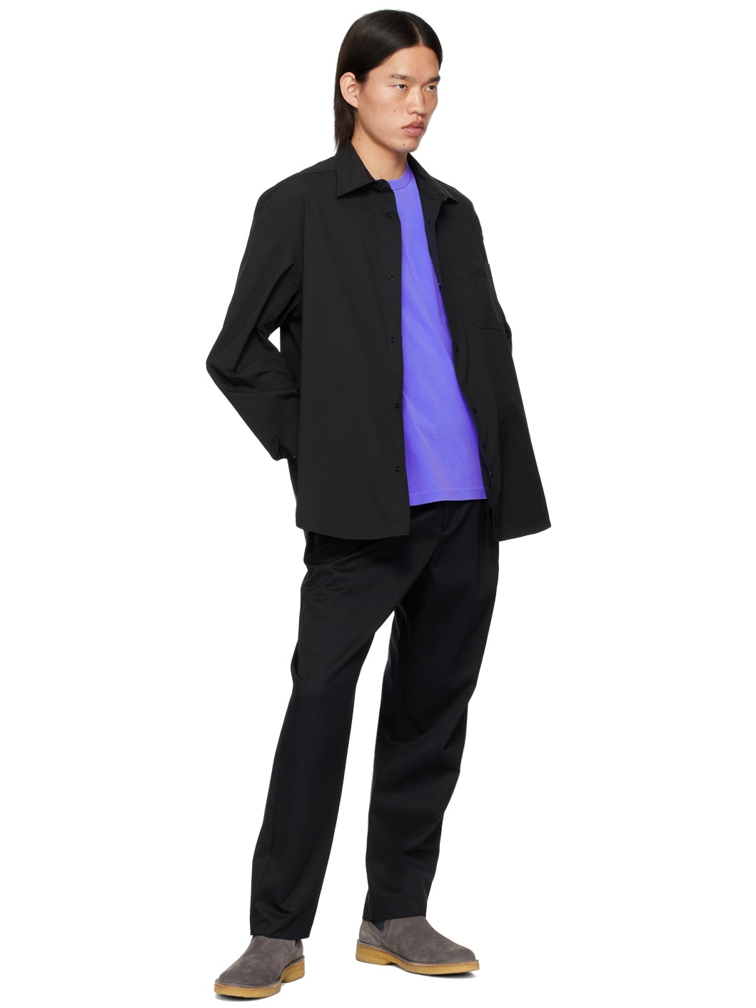 Black Renato Trousers - 4