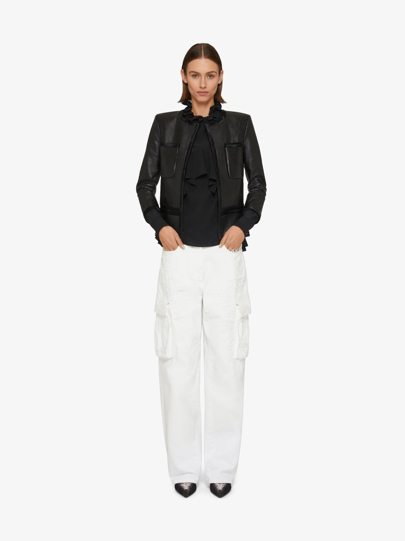Givenchy OVERSIZED CARGO PANTS IN DENIM outlook
