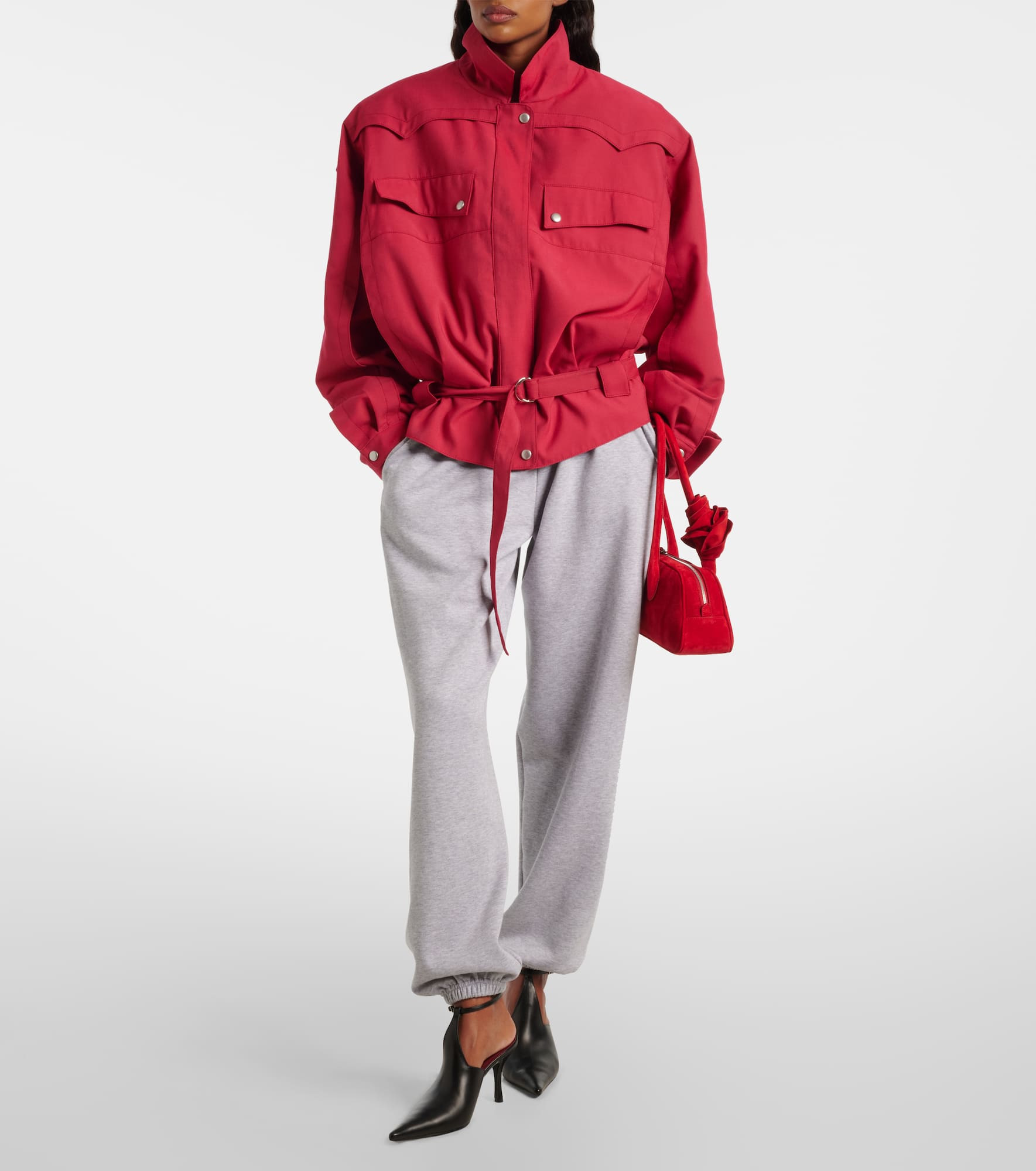 Belted jacket - 2