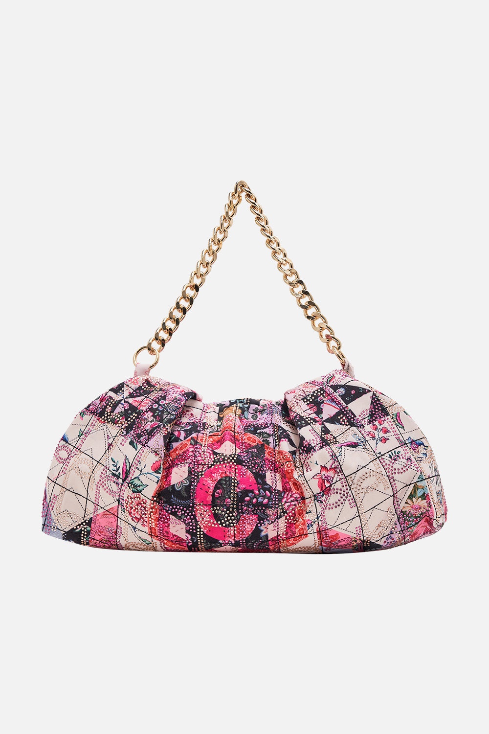 OVERSIZED CLUTCH WITH CHAIN - 3
