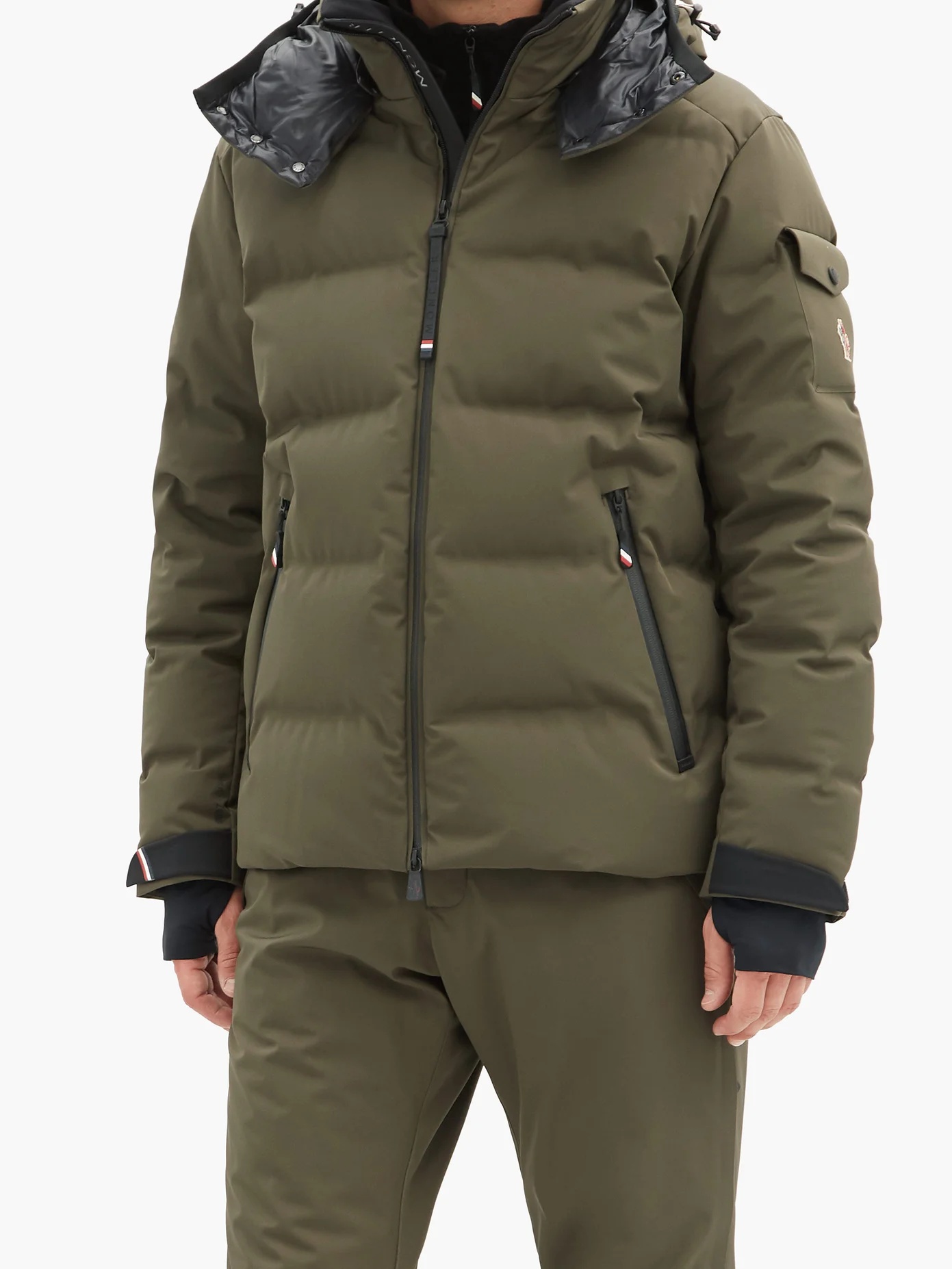 Montgetech quilted down hooded ski jacket - 2