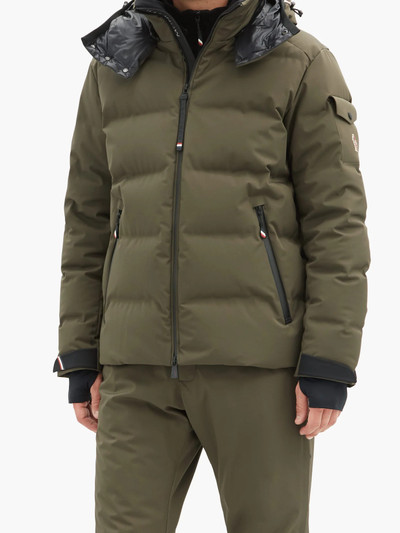 Moncler Grenoble Montgetech quilted down hooded ski jacket outlook