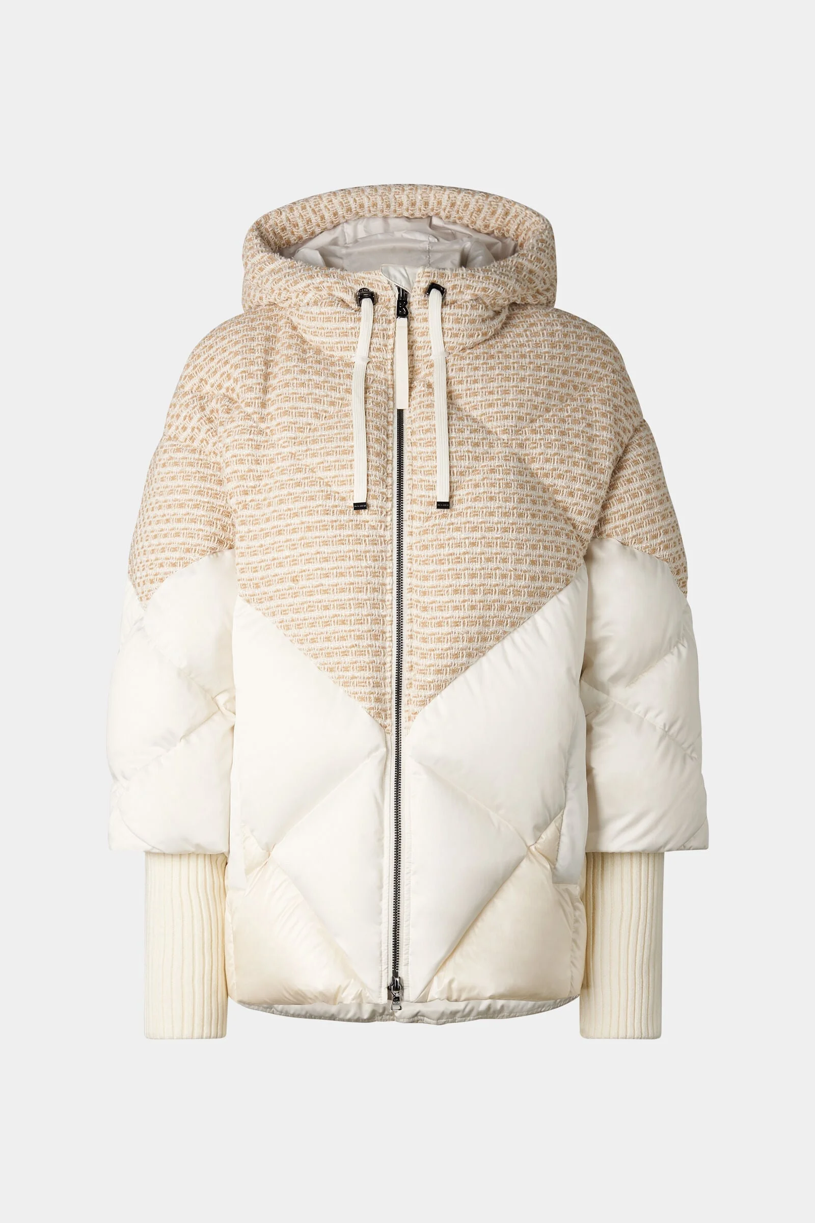 Sheryl Down Jacket in Off-White/Beige - 1