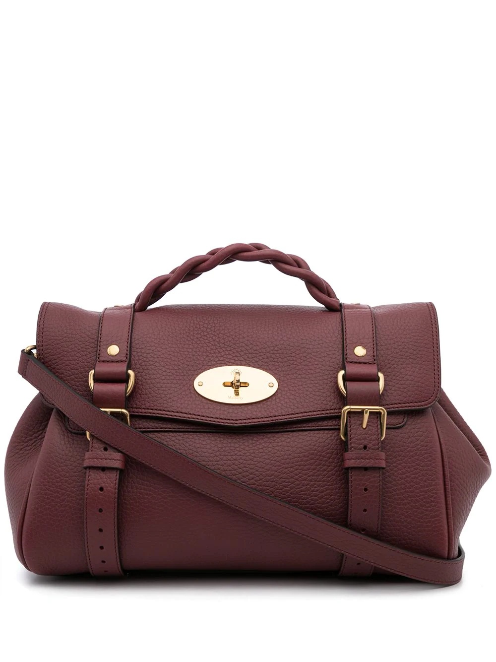 Alexa leather satchel - 1