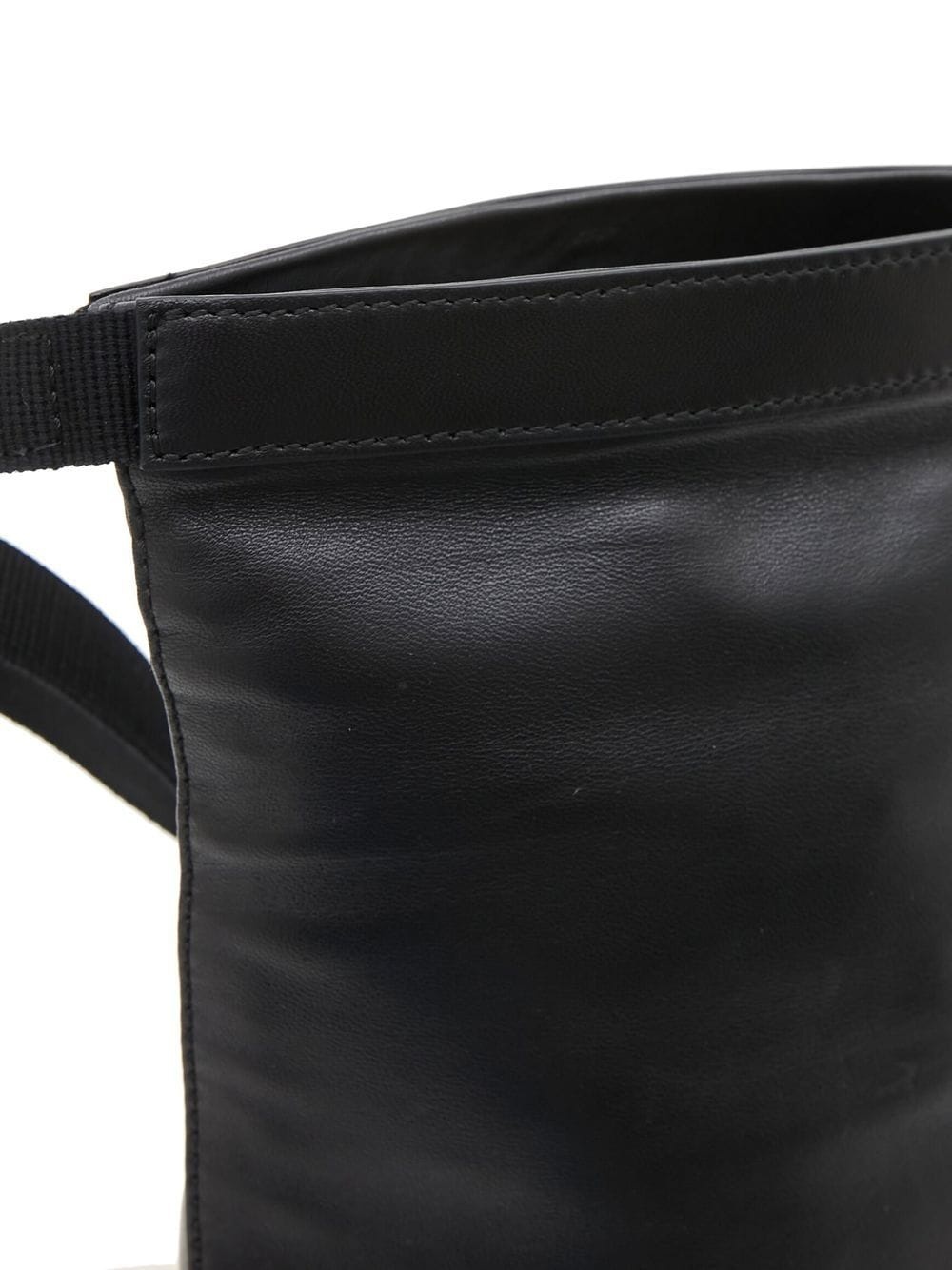 faux-leather shoulder bag - 4