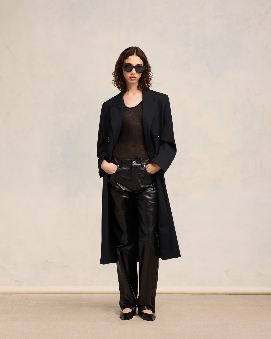 DOUBLE BREASTED COAT - 2