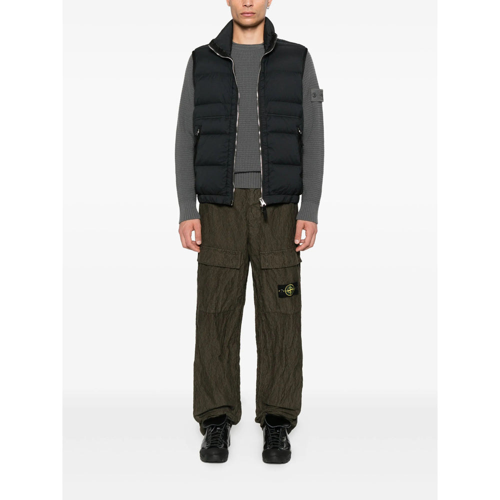 Stone Island Black Jackets - Waistcoats & Gilets Men - 2