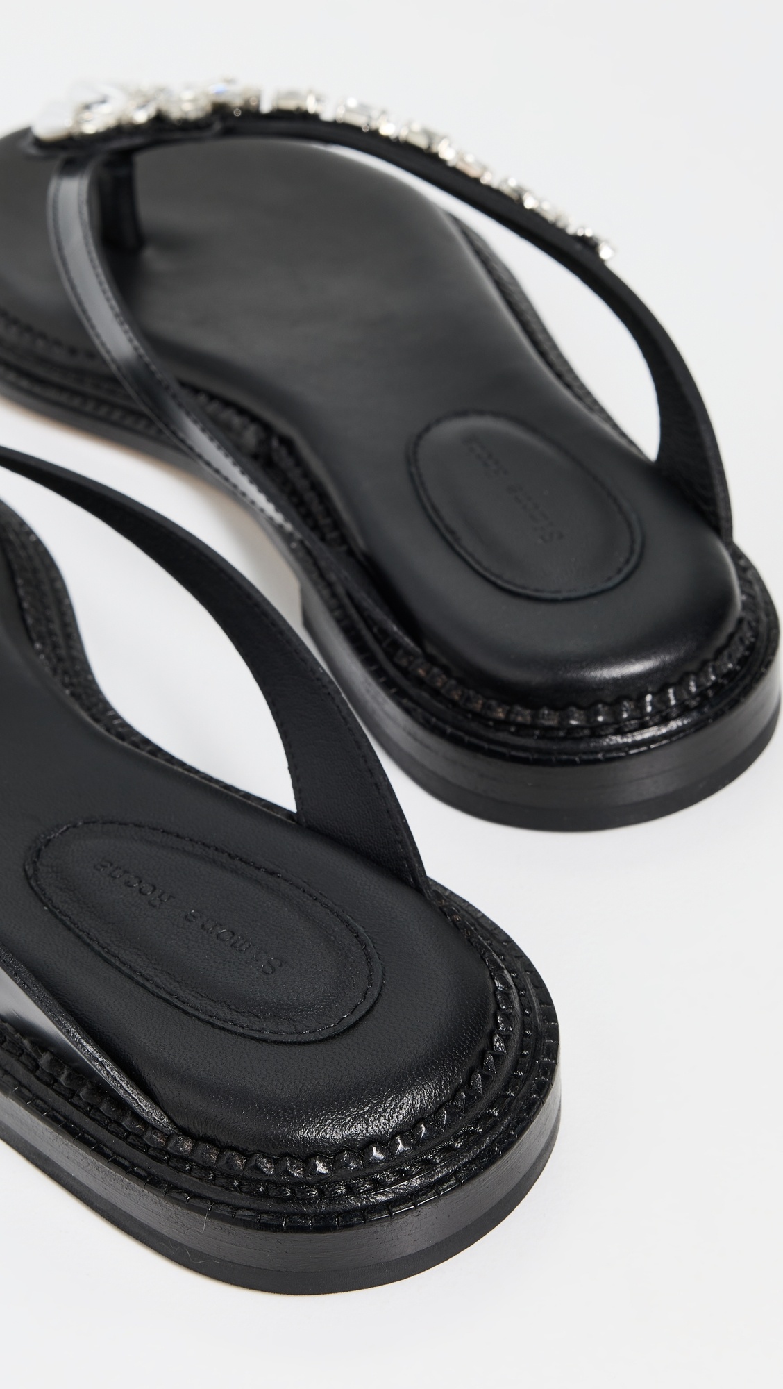 Embellished Thong Sandals - 3