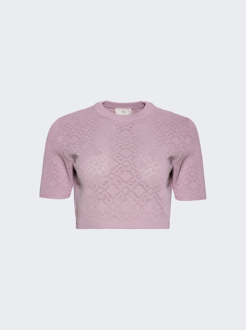 Cropped Short Sleeves Sweater Parma - 1