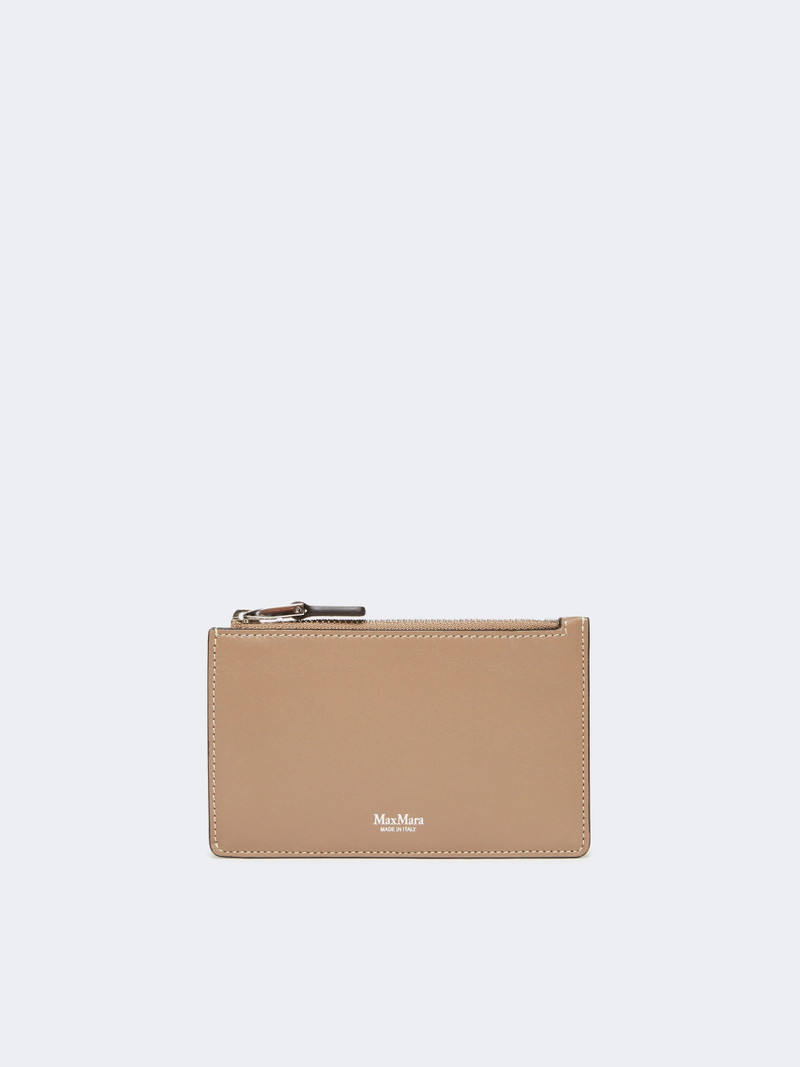 CARDHOLDER Leather card holder - MUD 1