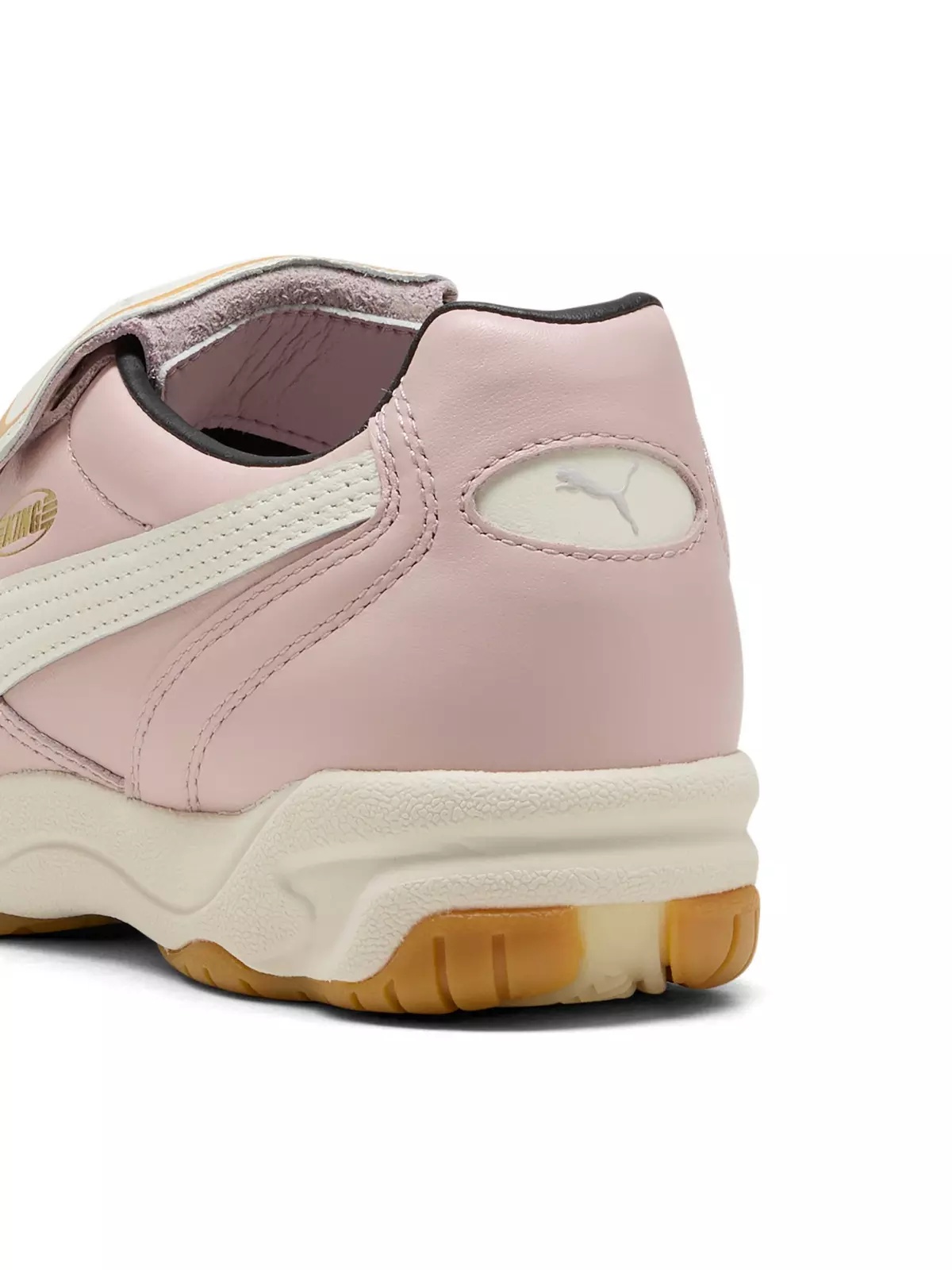 PUMA King Indoor "Pink/White/Gum" Women's Shoe - 4