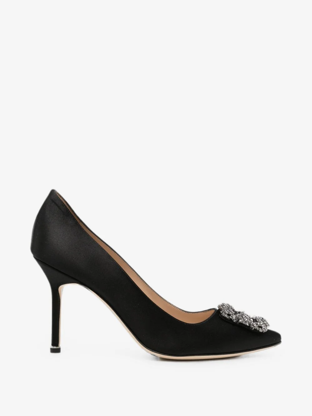 Hangisi crystal-buckle pumps - 1