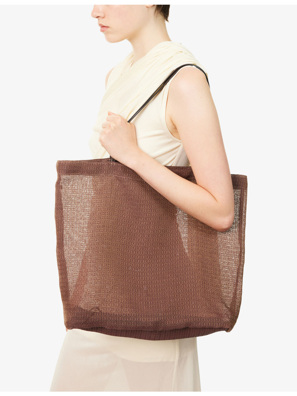 Barn Woven-Mesh Tote Bag - 2