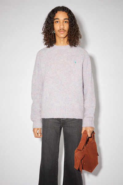 Acne Studios Crew neck sweater - Thistle purple outlook