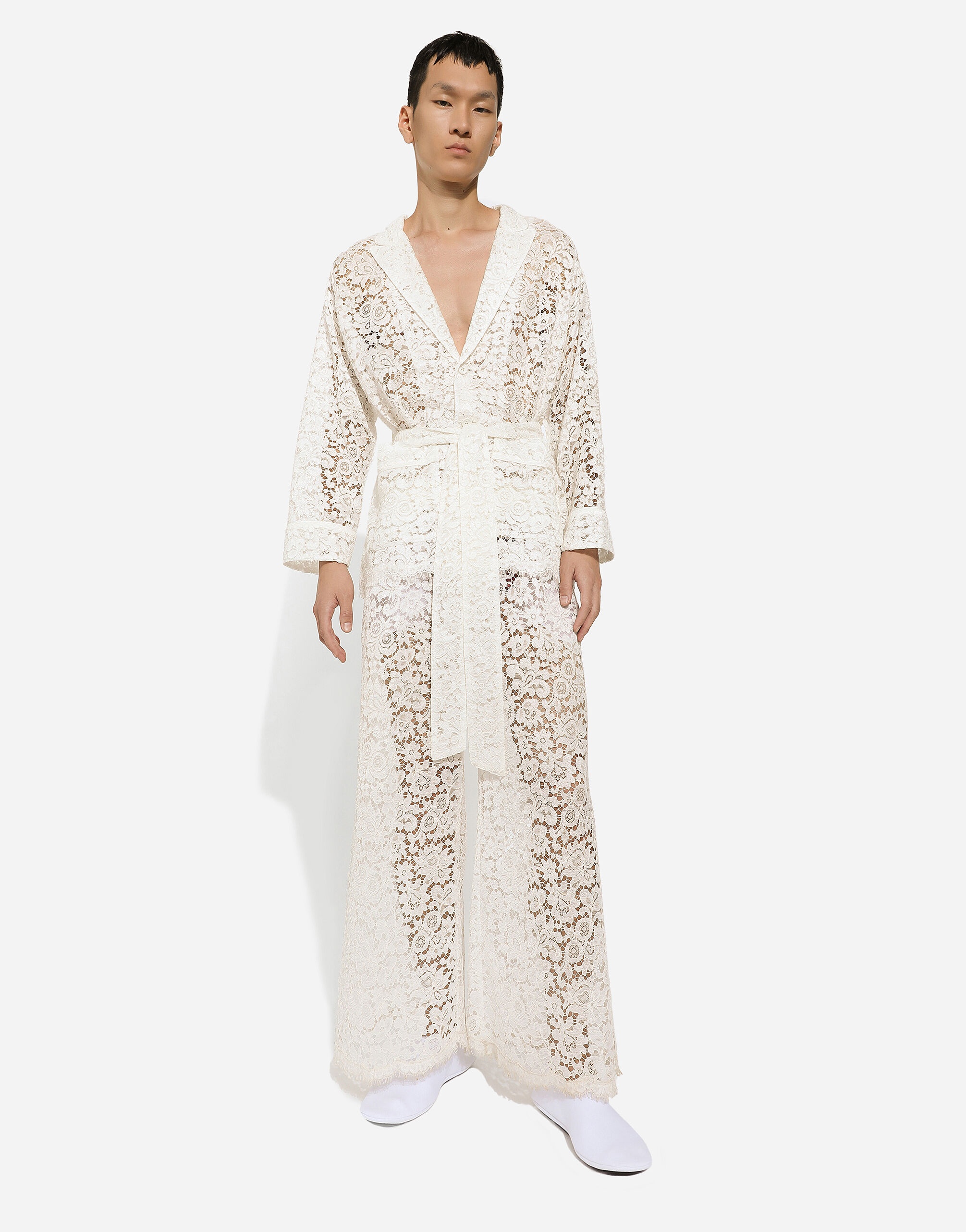 Lace robe - 5