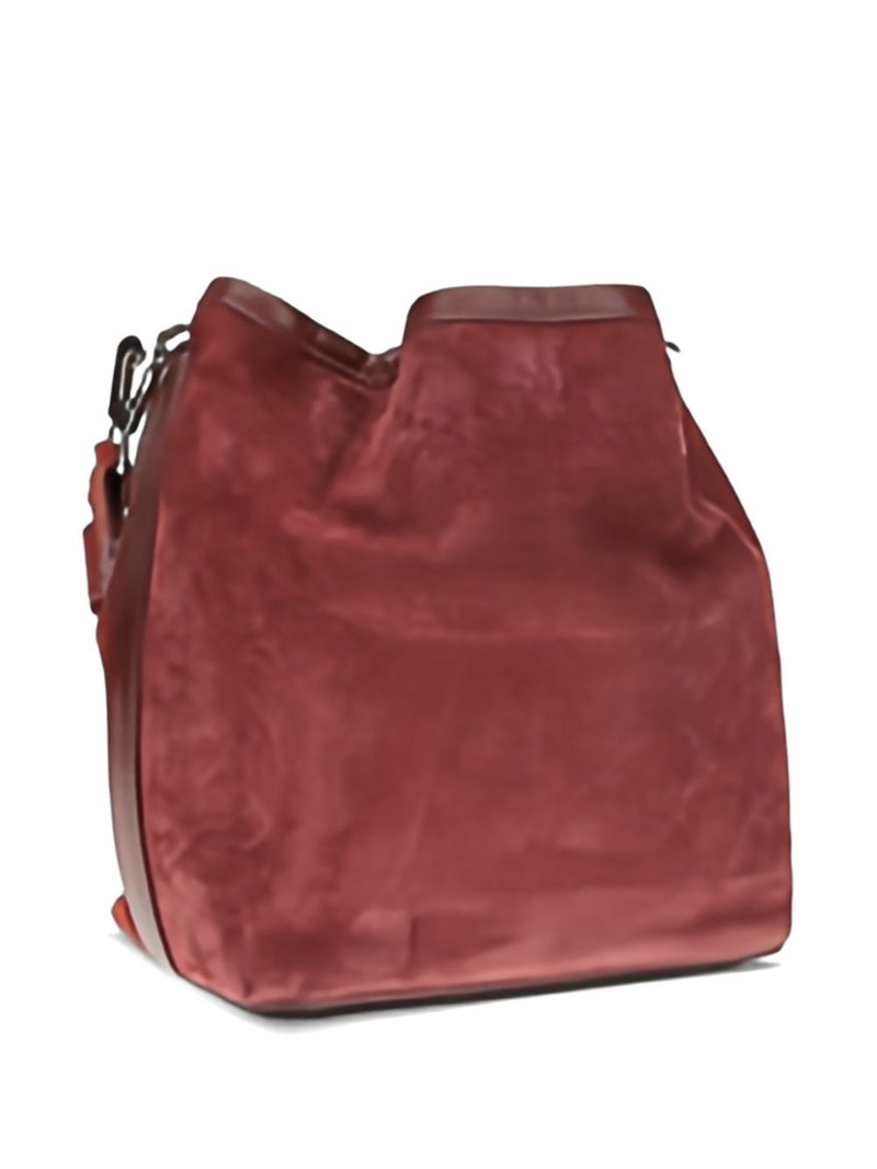 Pierre Hardy maxi Alpha suede flap pocket bucket bag outlook