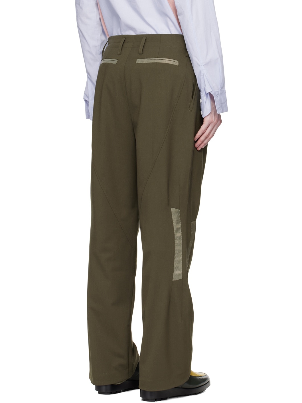 Khaki Orson Trousers - 3