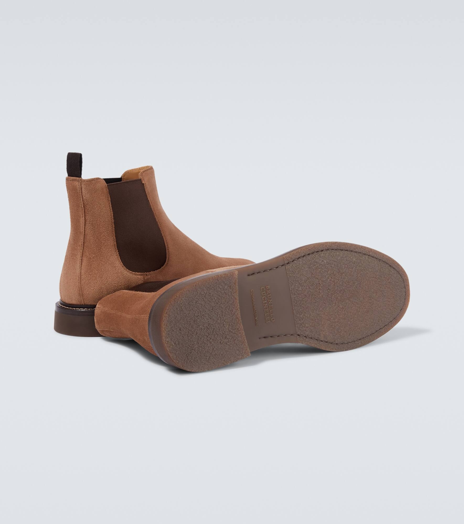 Suede Chelsea boots - 7