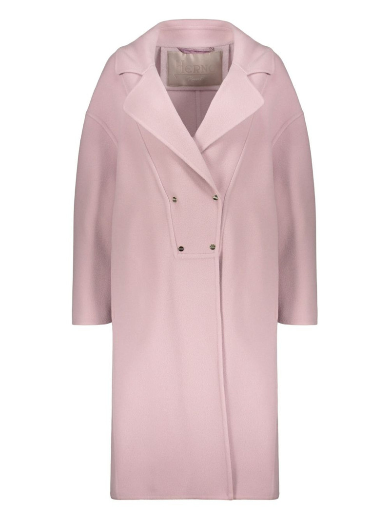 double-breasted long coat 1