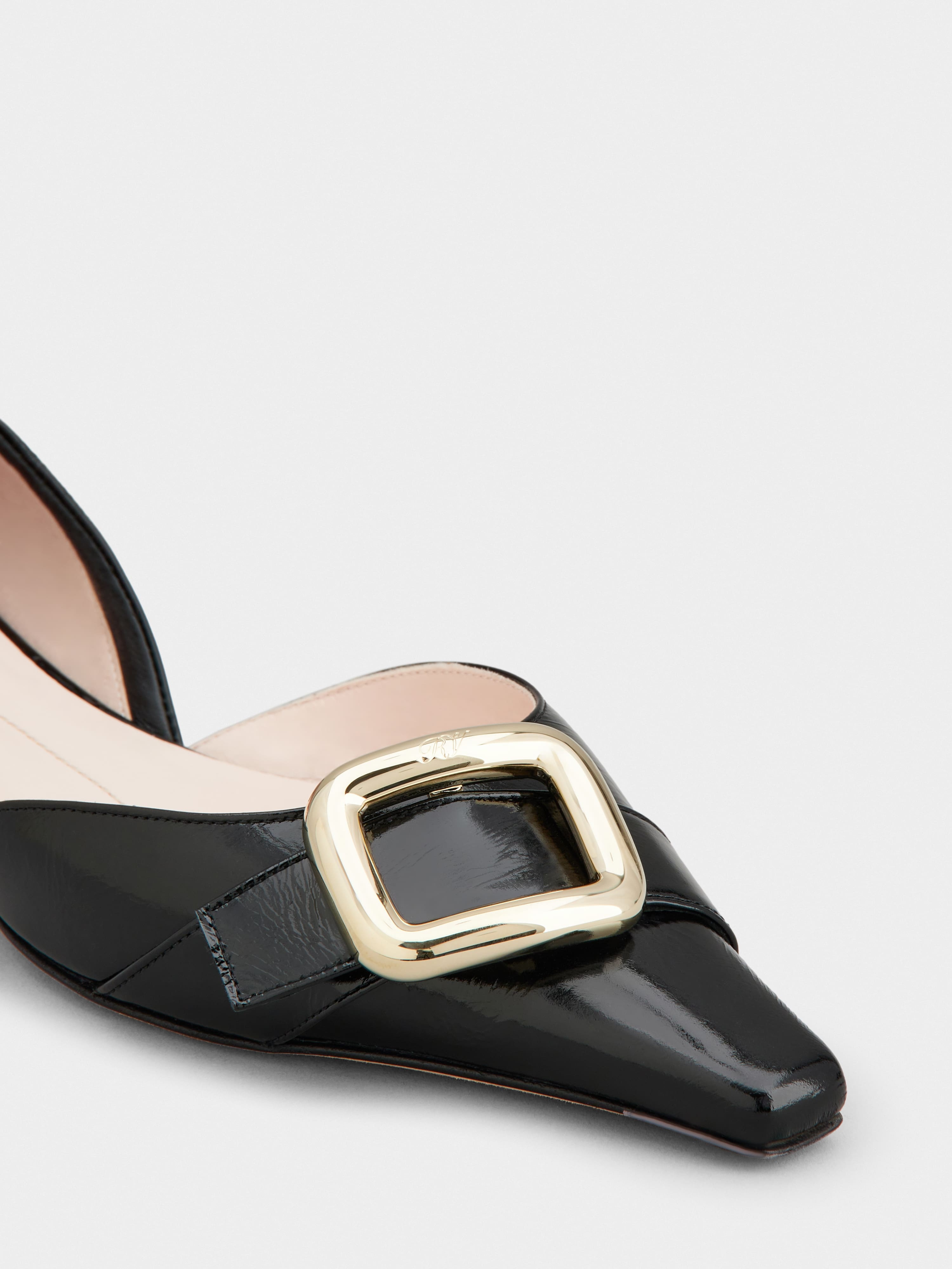 Viv' Canard D'Orsay Ballerinas in leather - 3