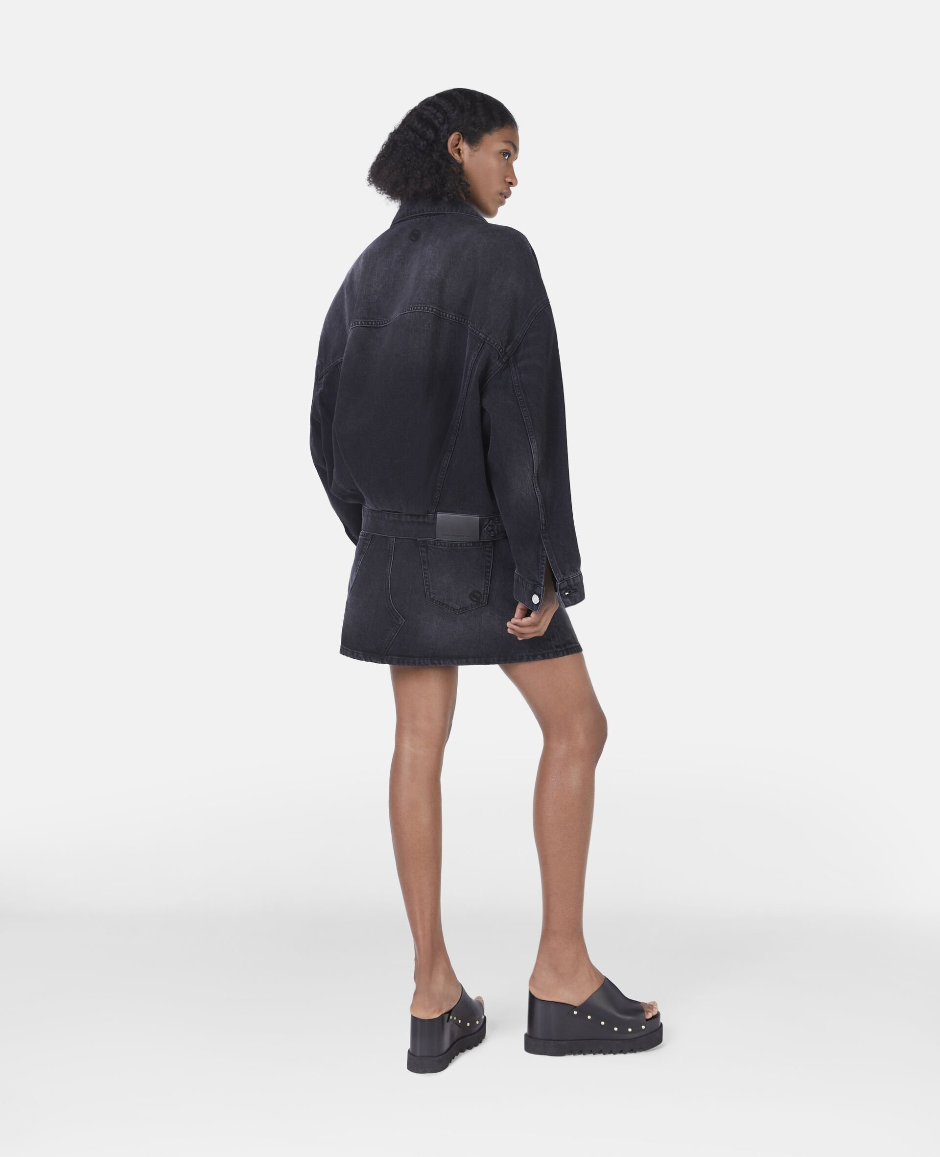 Falabella Denim Mini Skirt - 3