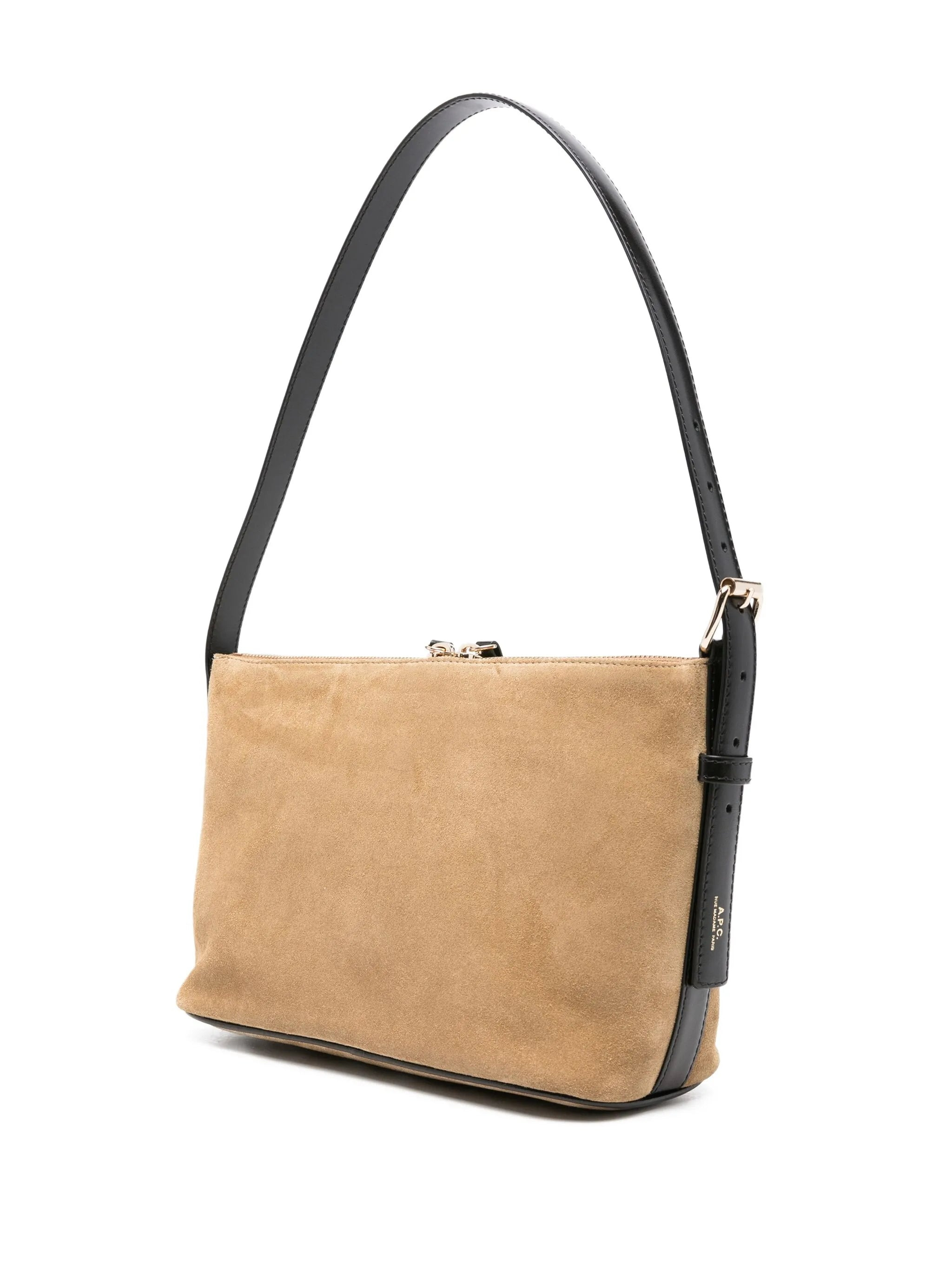 A.p.c. Suede Zip-fastening Shoulder Bag - 4