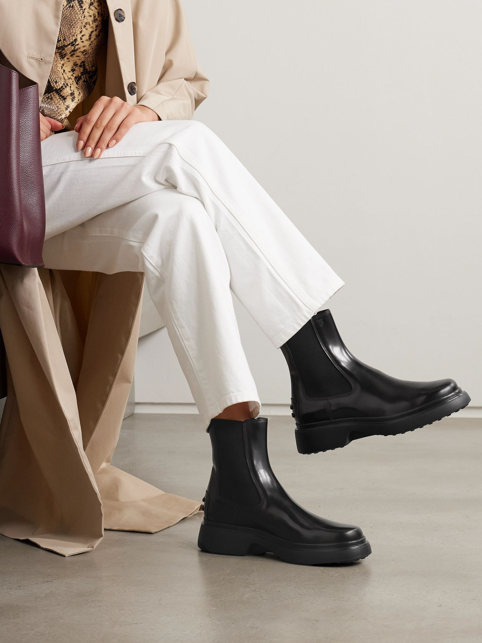 Gomma leather Chelsea boots Black - 2