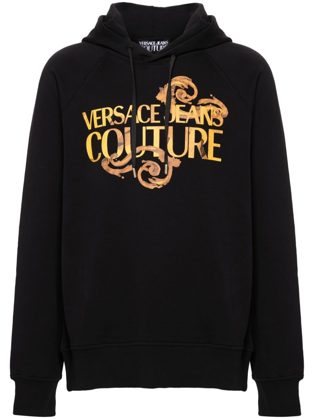 Watercolour Couture-logo hoodie - 1