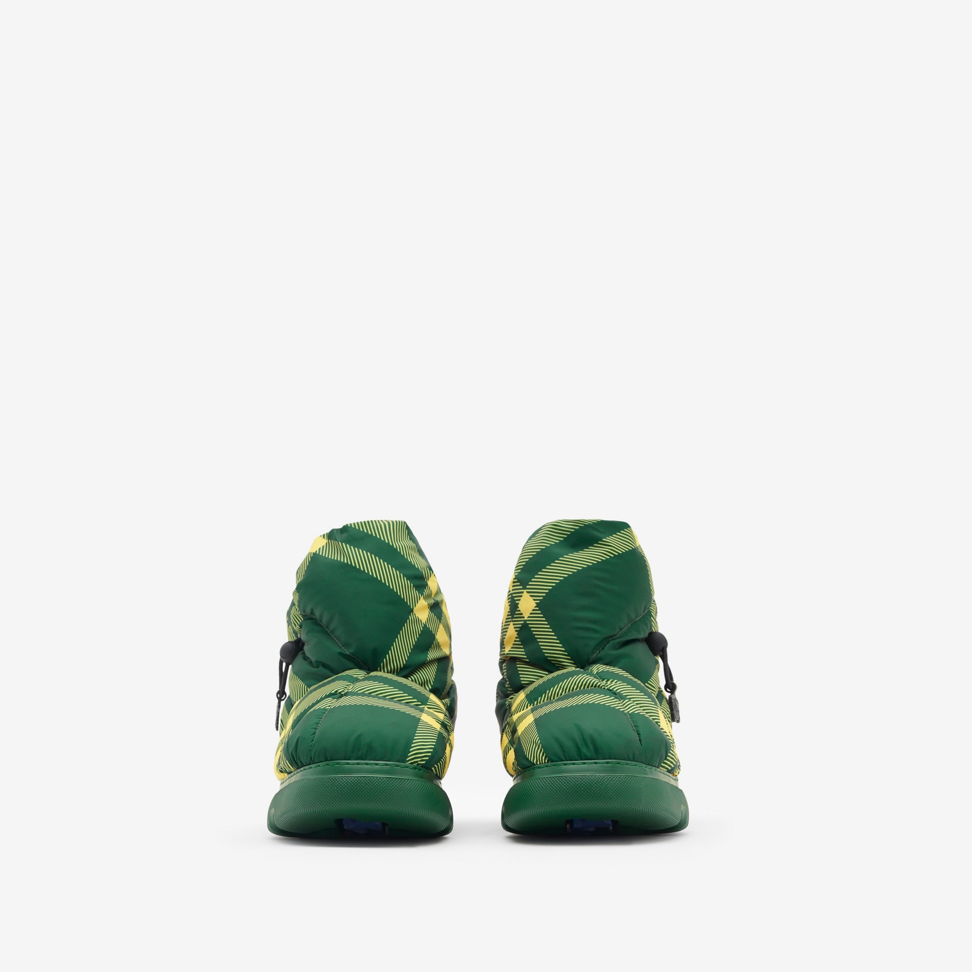 Check Pillow Boots - 3