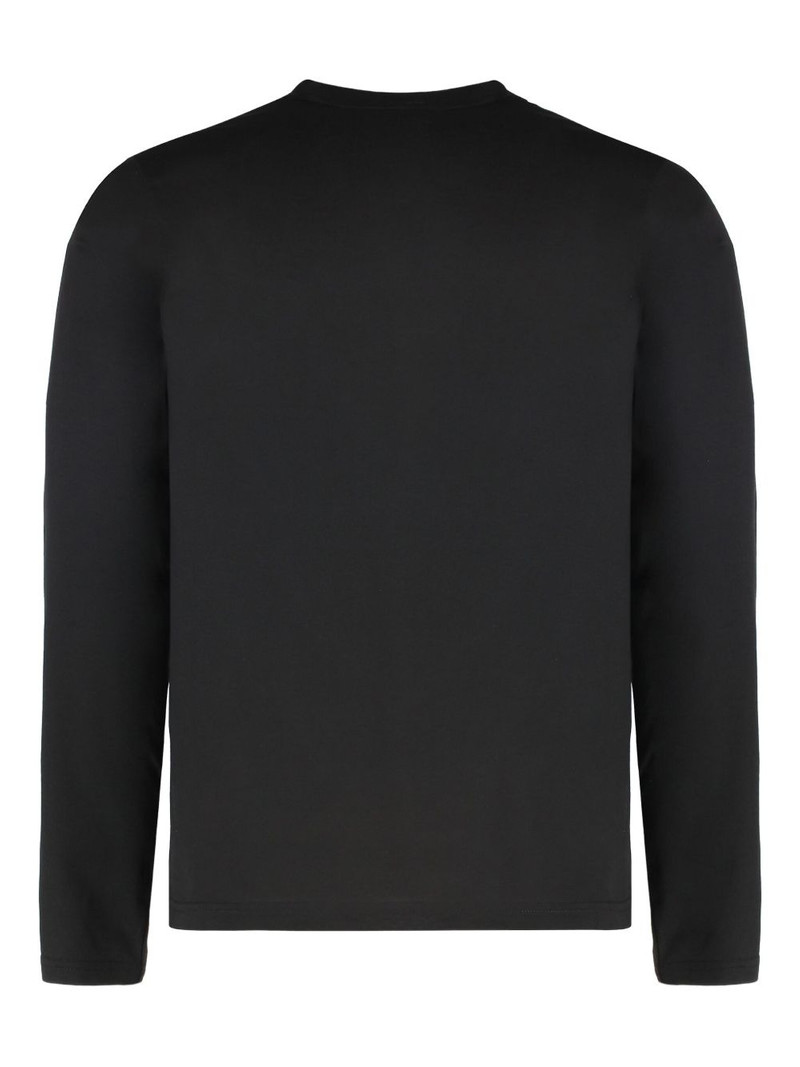 Paul & Shark logo-embroidery long-sleeve T-shirt outlook