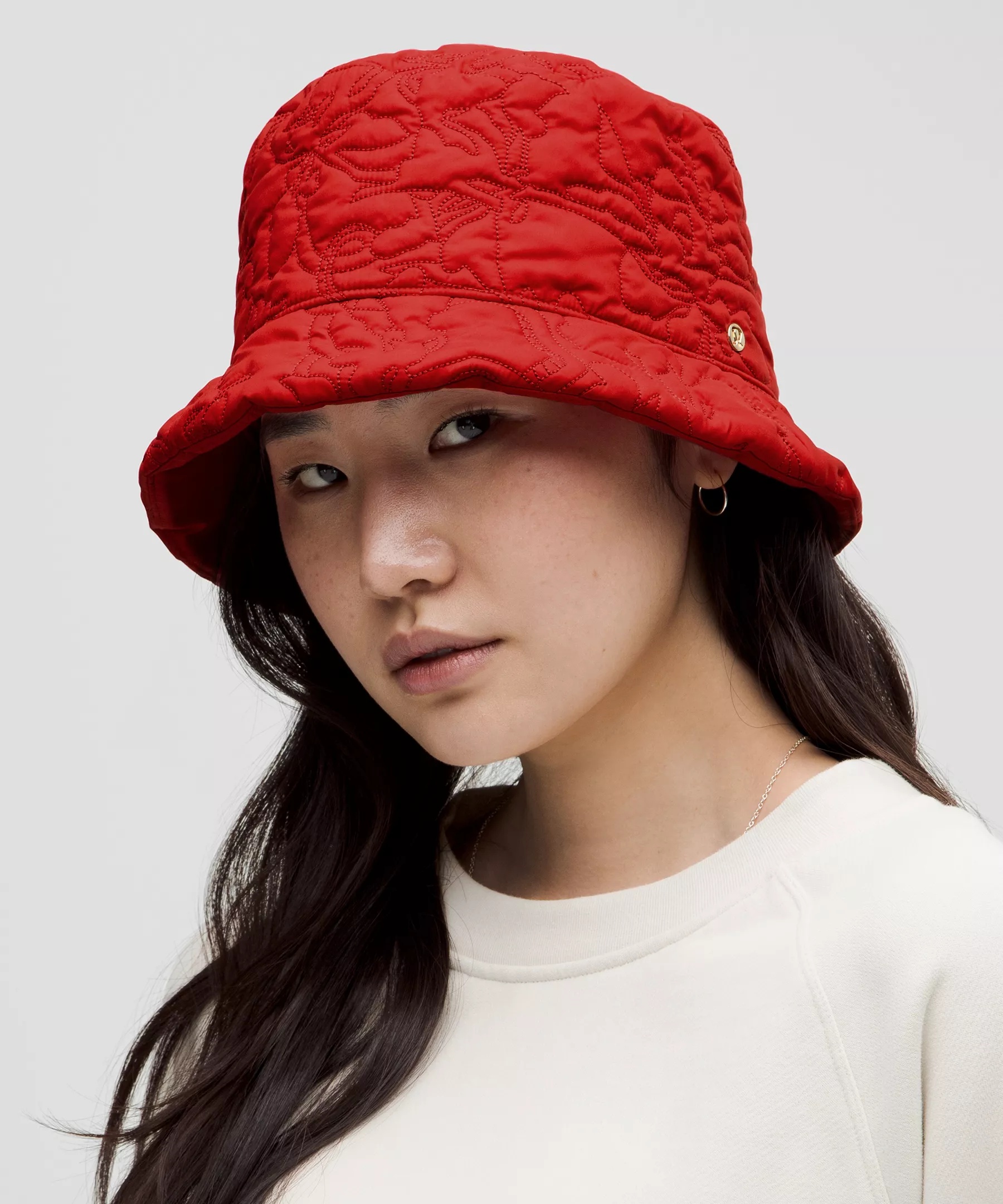 Lunar New Year Reversible Quilted Bucket Hat - 2
