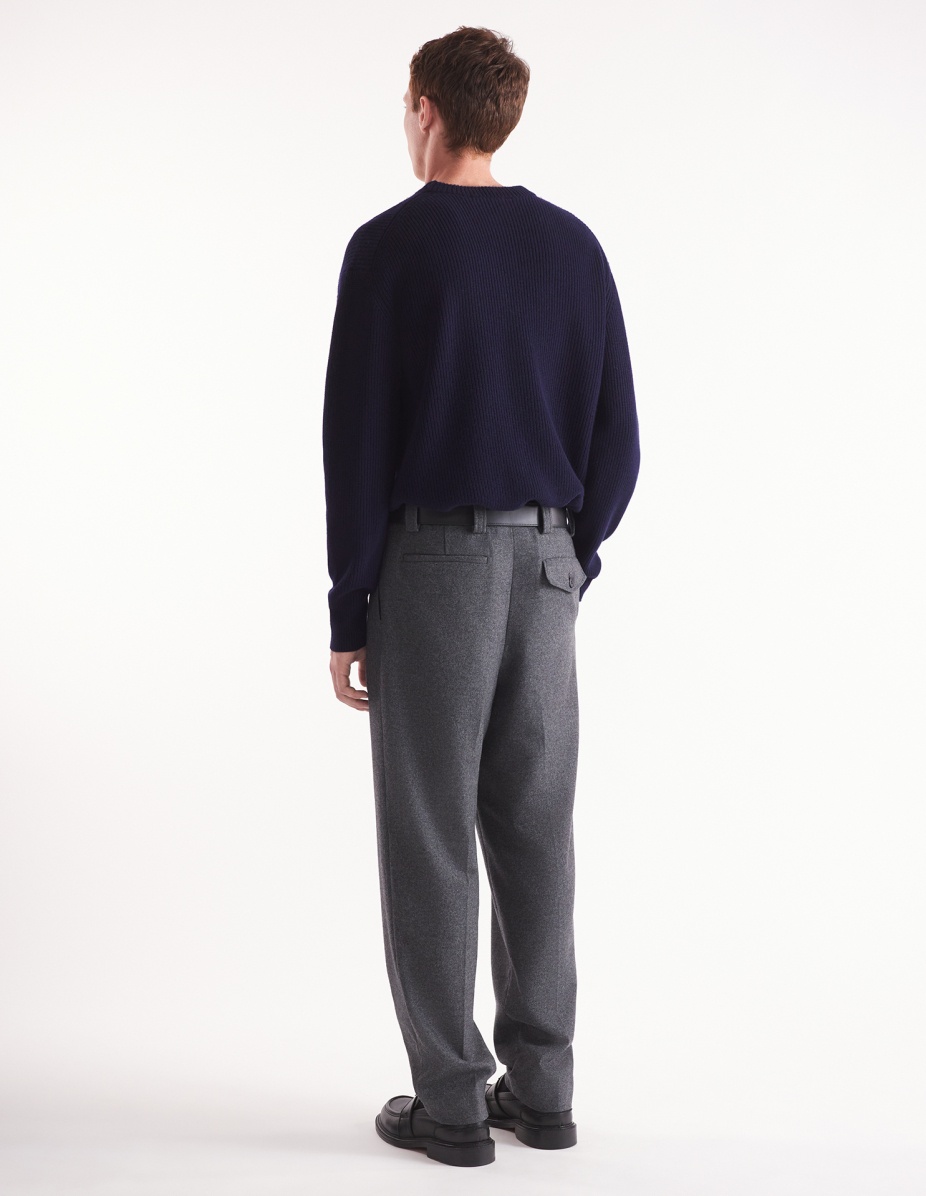 BOLD FOX HEAD PATCH COMFORT RIBBED JUMPER - 5