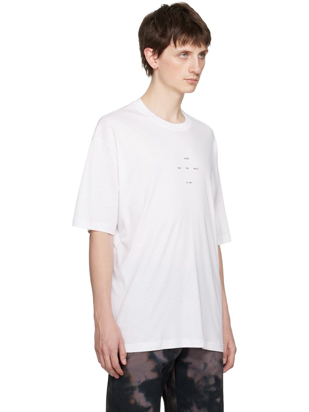 White Oversized T-Shirt - 2