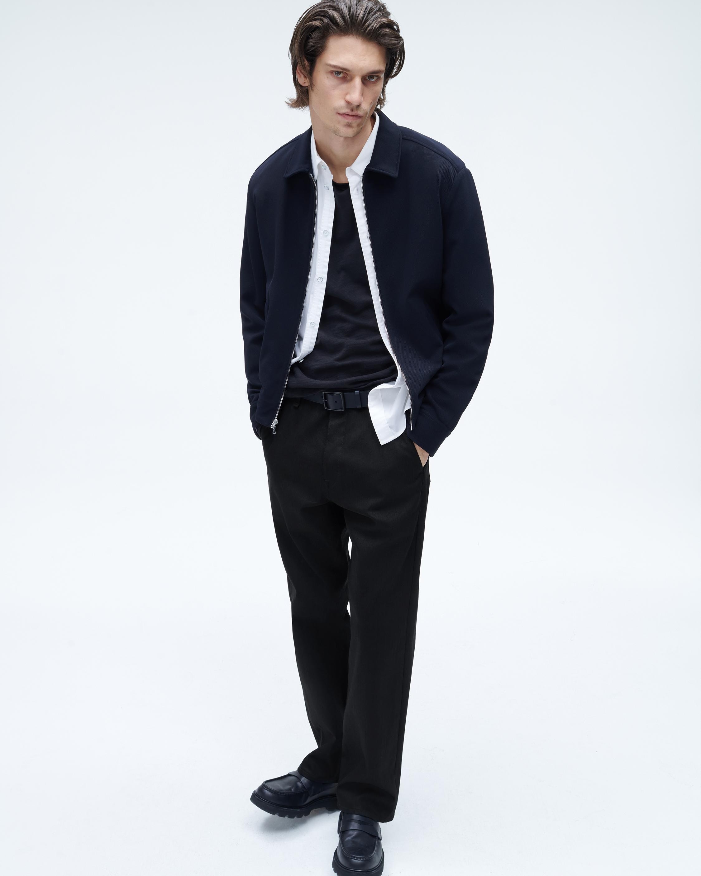 RB24 - Raw Black
Straight Fit Washed Black Jean - 6