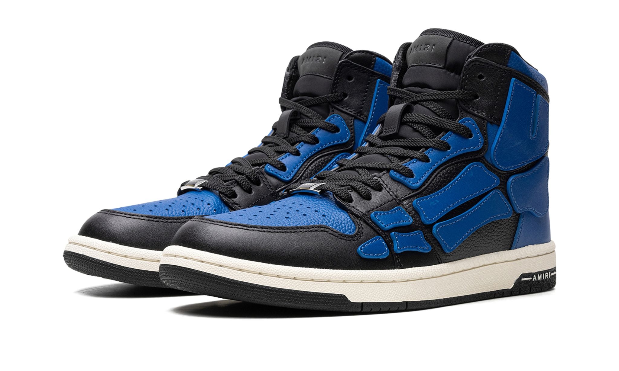 Skeleton Hi Top Sneaker "Blue" - 2