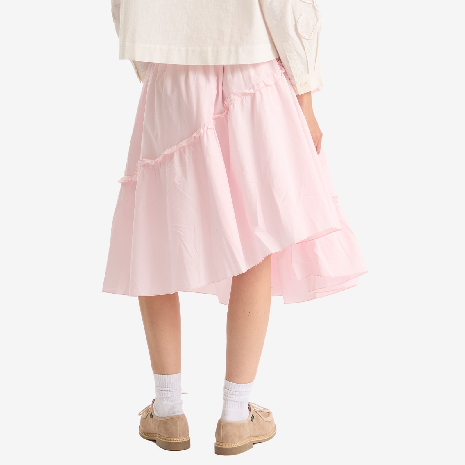 YMC Draped Midi Skirt - 3