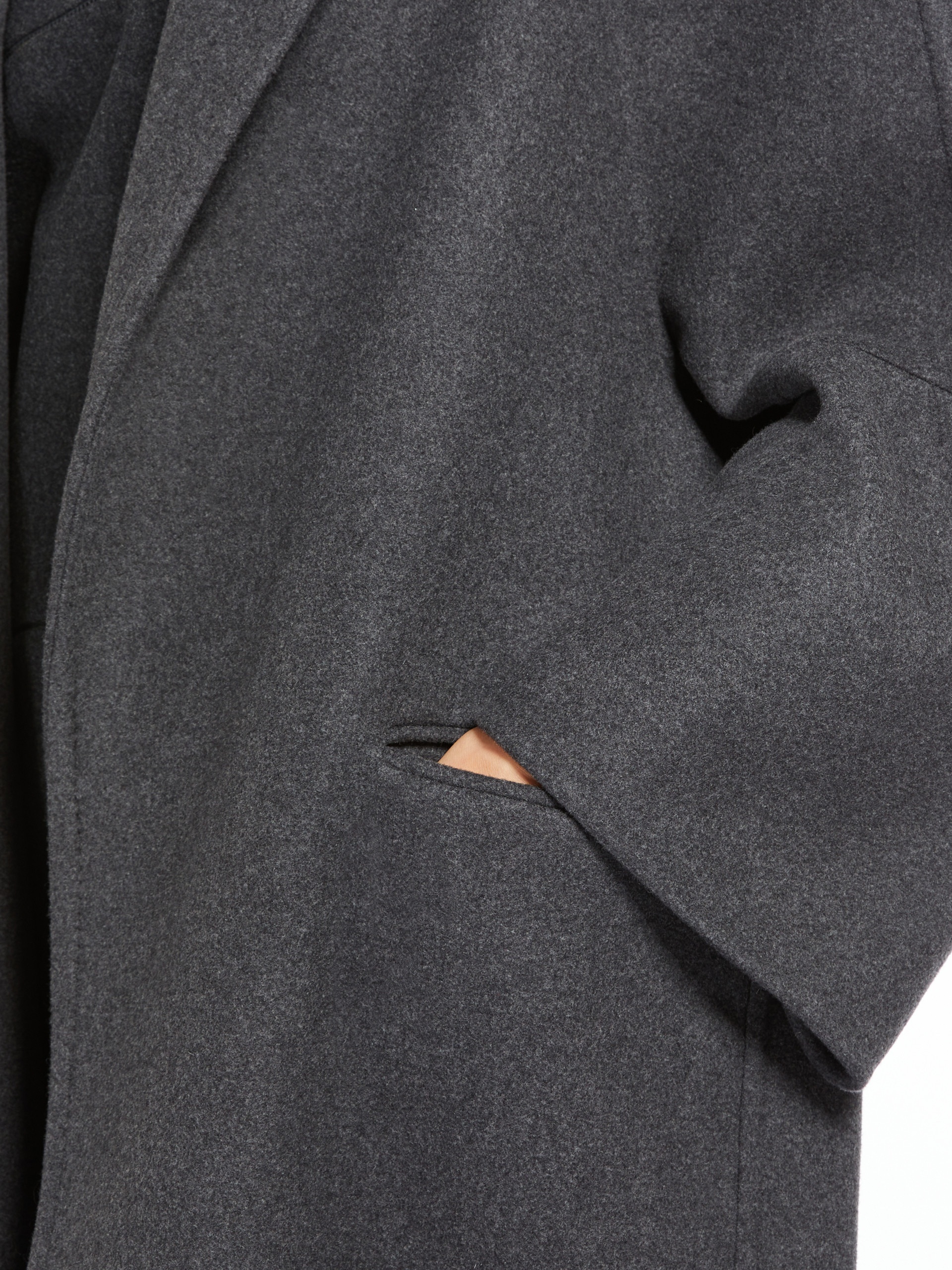 ASBURGO1234 Oversized wool and cashmere coat - 5