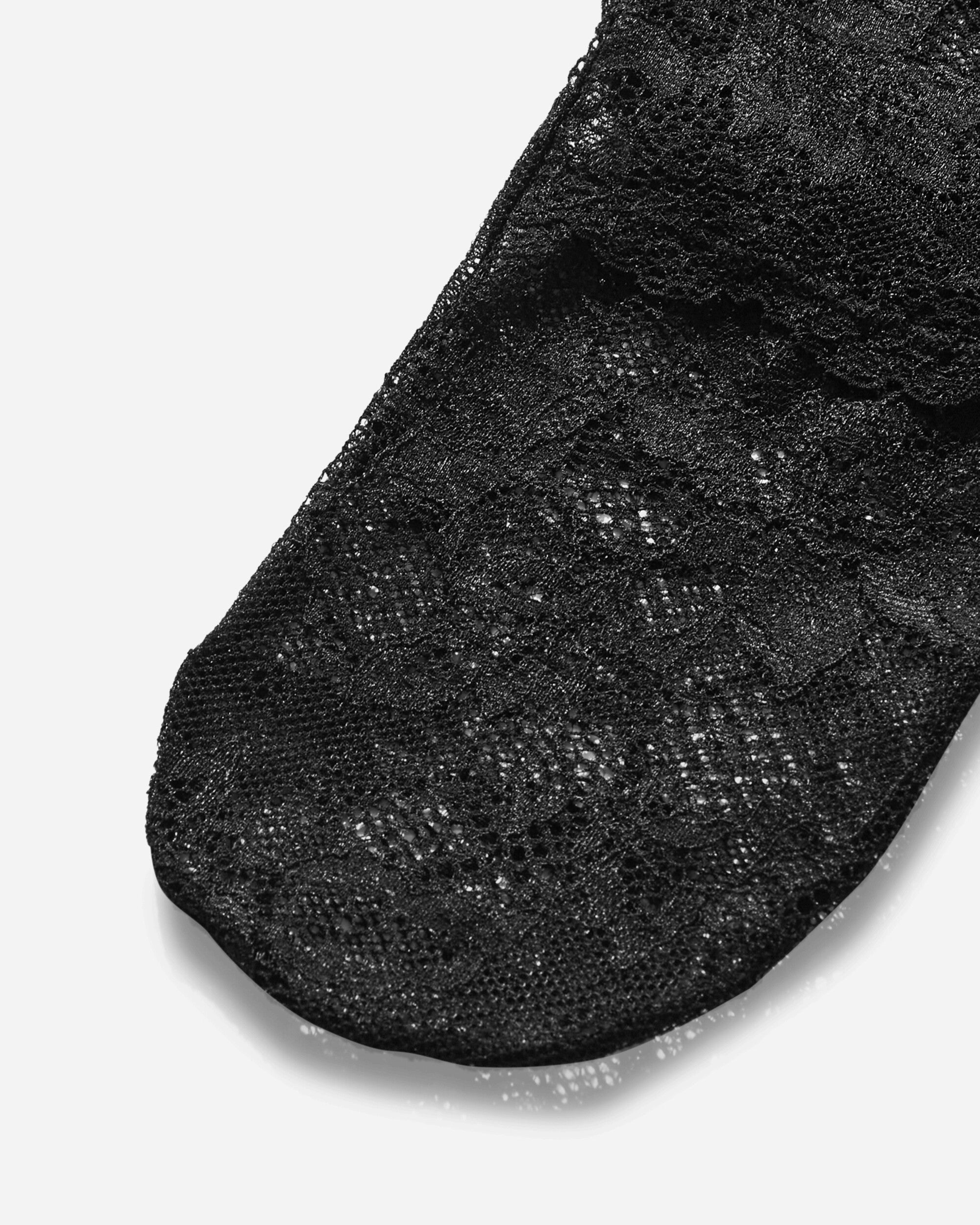 Women's Lace Socks Black - 3