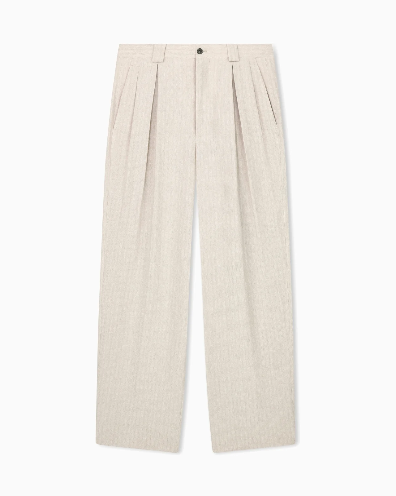 ARMANI/ARCHIVIO SS1990 SINGLE-PLEAT TROUSERS - 1