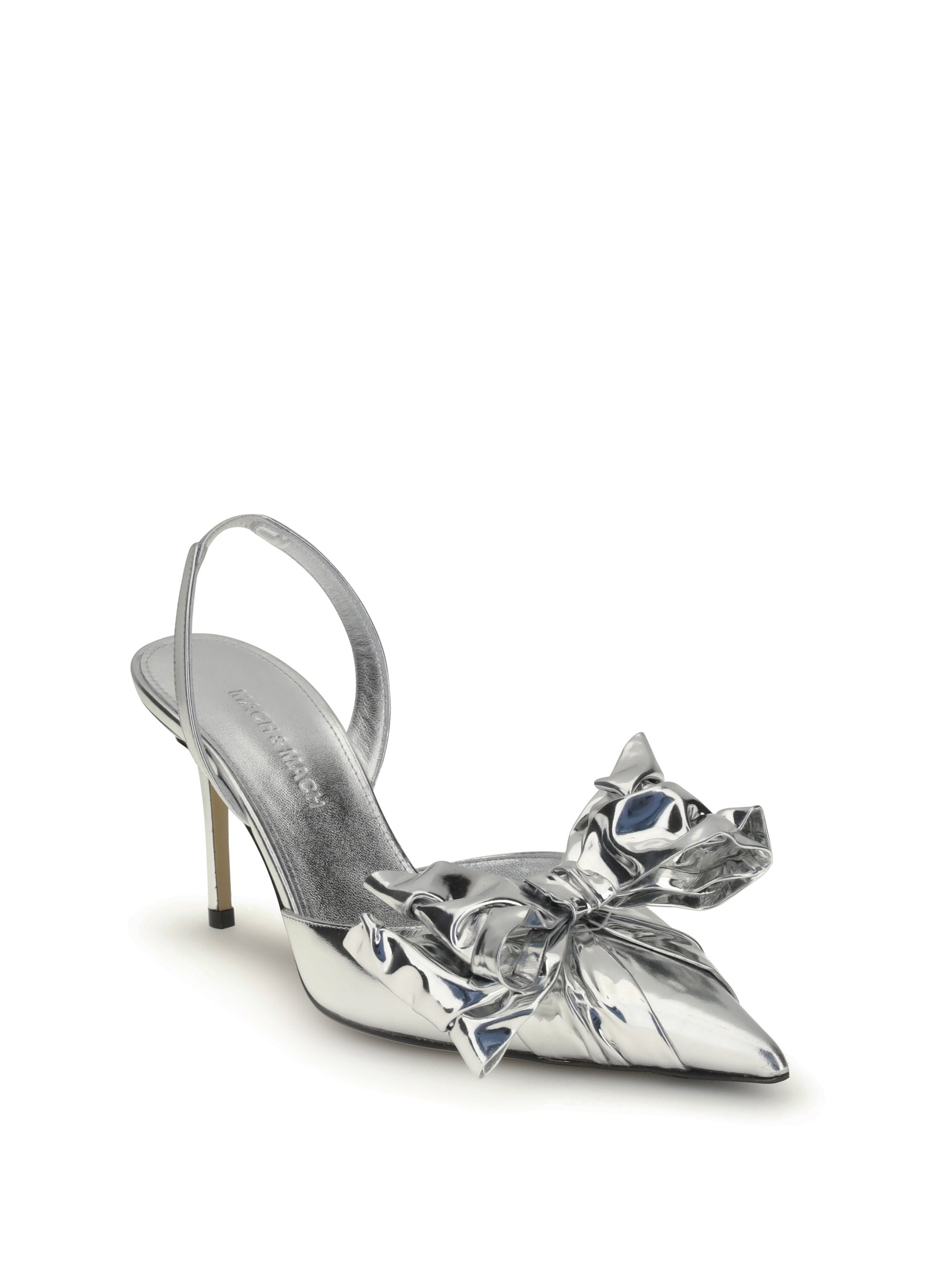 Mach & Mach Women ''Le Cadeau'' Wrapped Leather Slingbacks - 2