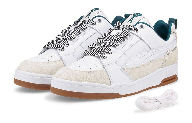PUMA AMI x Slipstream LO 'White Green Gum' 387703-01 - 3