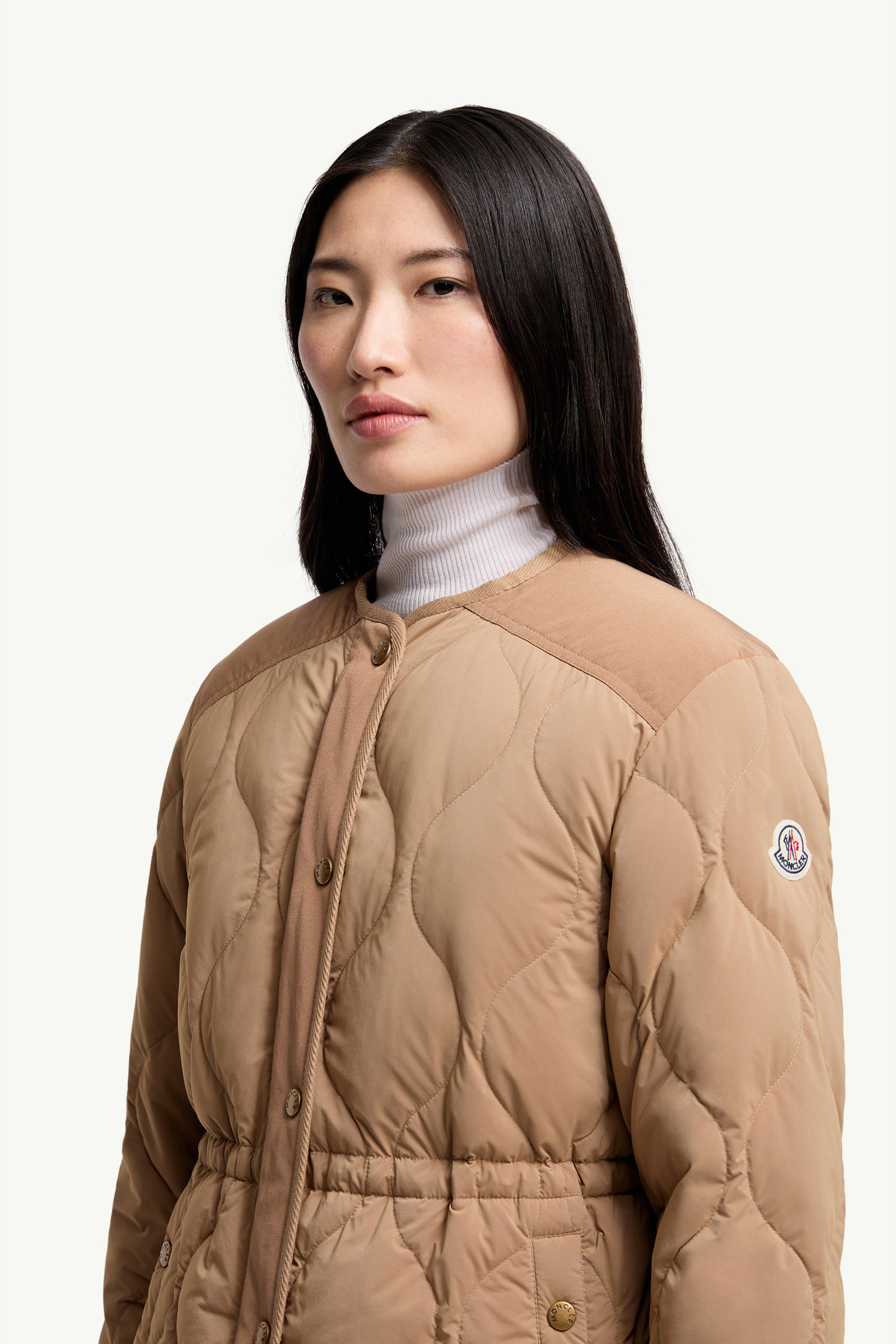 Quintin 3-in-1 Shearling-Trimmed Short Down Jacket - 6