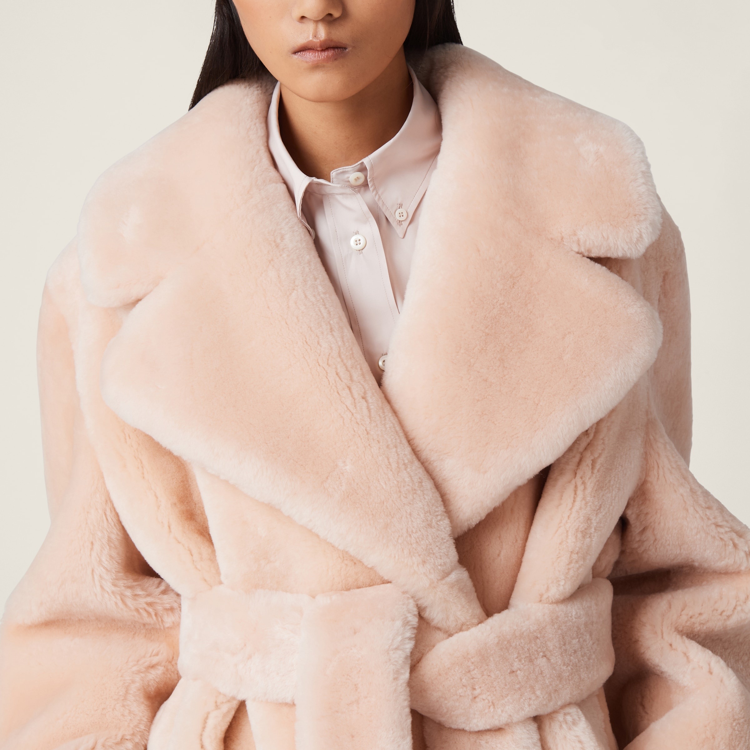 Shearling coat - 4