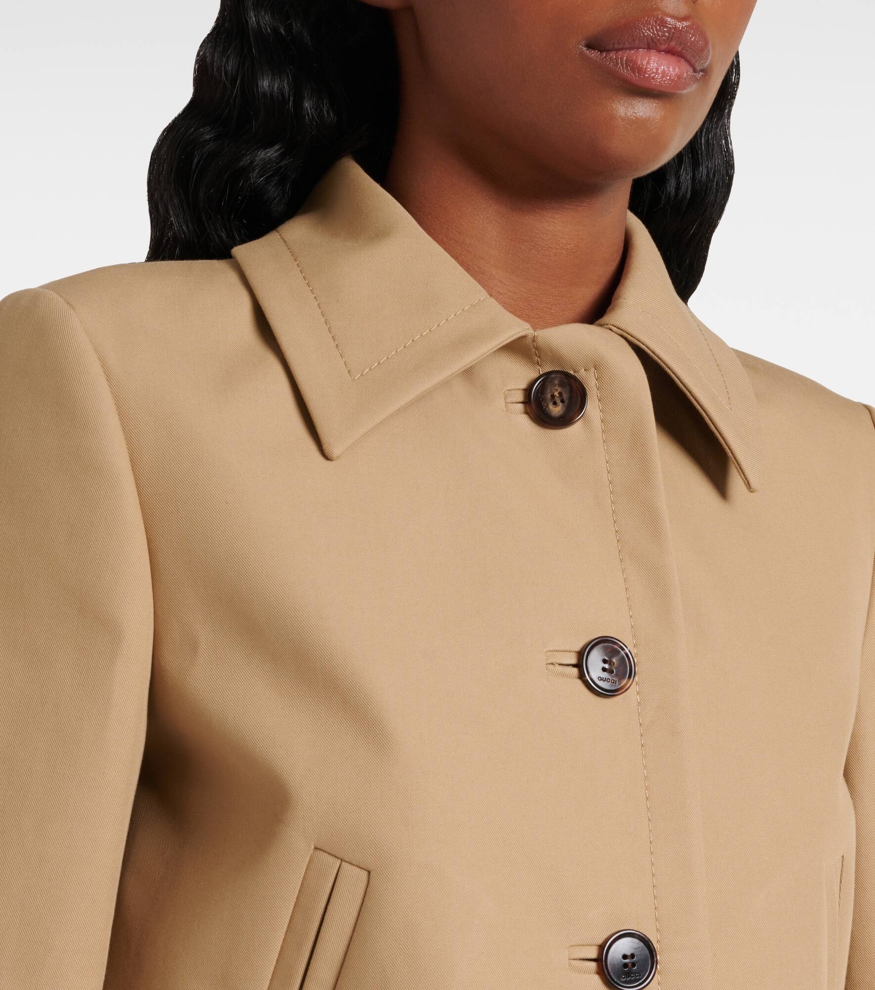 Horsebit cotton drill jacket - 4