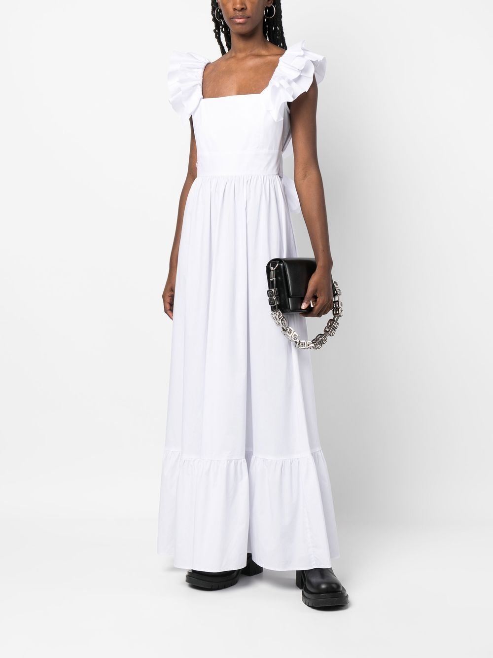 ruffle-detail maxi dress - 2